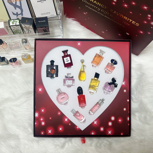 Top-selling perfumes from various brands set